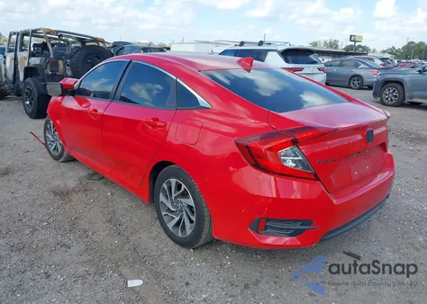 2017 Honda Civic Ex from USA, damaged, VIN 2HGFC2F76HH546425
